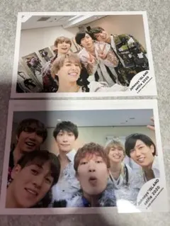 8.8 東京ドーム　Jr.祭り　公式写真　セルフィー　2枚セット