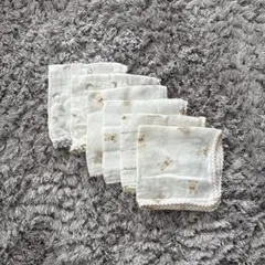 ベビーガーゼハンカチ 6枚セット