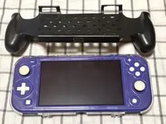 Switch Lite ブルー 画面フィルム ハードカバー グリップケース 付き