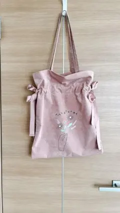 《JILLSTUART×moeko》ドローストリングバッグ