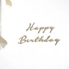 木製 レターバナー Happy Birthday 誕生日 飾り バースデー