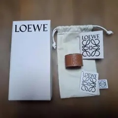 専用LOEWE ロエベ マネークリップ アナグラム ロゴ シルバー金具