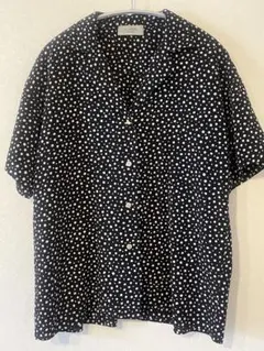 VONDEL 半袖ドットブラウス