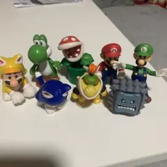 J.N様専用✴︎スーパーマリオ✴︎フィギュアコレクション✴︎7体✴︎カート2個セット✴︎