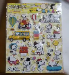 PEANUTS スヌーピー ぷくぷくシールシート