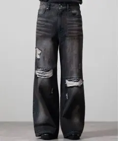 CLEL Veiled Damage Denim / ヴェイルドダメージデニム