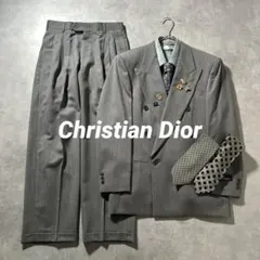 【NA】アメリカ製 セットアップ × Christian Dior ネクタイ