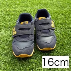 New Balance 373 スニーカー 16cm ネイビー/オレンジ