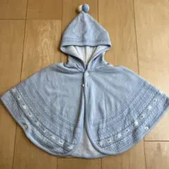 familiar ポンチョ　60cm〜90cm