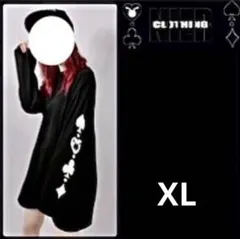 NieR【完売品】スリーブデザイン カットソー ♠♡♣♢﻿ 長袖 トランプ柄のサムネイル