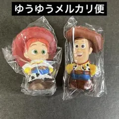 ウッディとジェシー ソフビパペットマスコット トイストーリー
