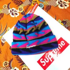新品！Supreme マルチカラー ニット帽 ユニセックス - メルカリ