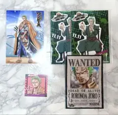 3点 ONE PIECE 特典ブロマイド アクリルフィルムコレクション カード