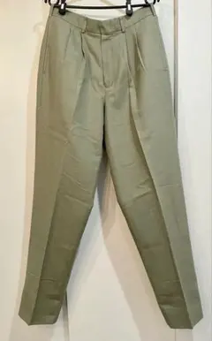 80s L.L.Bean エルエルビーン スラックス リネン混 カーキのサムネイル