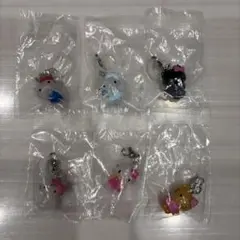 新品未開封 ハローキティ めじるしアクセサリー コンプ コンプリート 6点セット