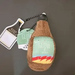 人気銘柄 マスコット キーホルダー ボトル型 GLOW