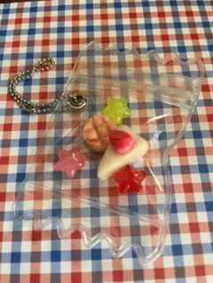 ハンドメイド＊ミニチュアフード入りクリアチャーム