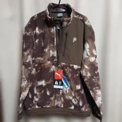 PUMA フリースジャケット ブラウン新品