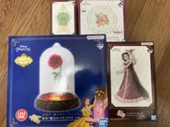一番くじ ディズニープリンセス　美女と野獣　A賞 、D賞、F賞、ラストワン賞