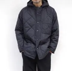 【BRENA ブレナ】キルティングフードジャケット フード着脱可 美品