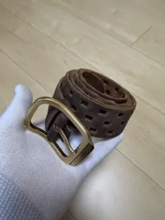 Dolce & Gabbana ブラウンメッシュベルト