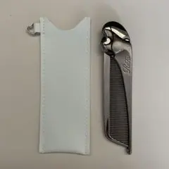 Refa リファ　アイラ　コームケース　ライトブルー　ハート付き　抗菌素材　S♡