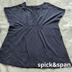 spick&span ネイビー 半袖チュニックのサムネイル