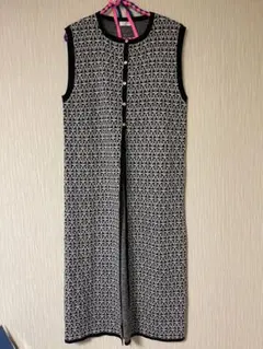 【size M】レディース　ニット　ベストワンピース　未使用　春