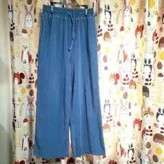 新品　chocol raffine robeプリーツワイドパンツ　サイズF