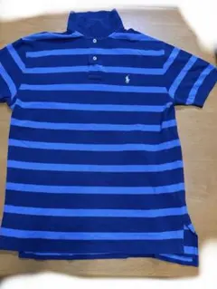 POLO RALPH LAUREN ボーダー ポロシャツ ネイビーのサムネイル