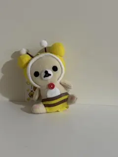 리락쿠마 ボールチェーン付きぬいぐるみ 코리락쿠마