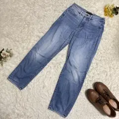 UNIQLO JEANS ユニクロ ダメージジーンズ（1/S）デニム ストレート