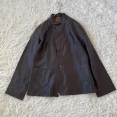 ワイン ダークブラウン ジャケット 絹100% シルク