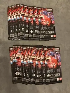 ONE PIECEカードゲーム 決戦の刻 未開封24パック 未サーチ品 - メルカリ