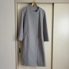 natural mist class グレーのロングコート Mサイズのサムネイル