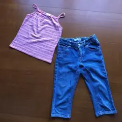 a.v.vキャミソール&クロップドパンツ 130のサムネイル
