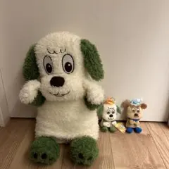 ワンワン、ジャンジャンぬいぐるみ
