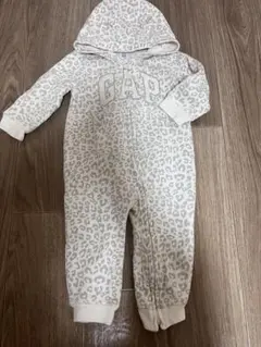 GAP ヒョウ柄 ベビーカバーオール 12-18ヶ月