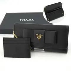 ✨新品未使用✨ PRADA 長財布 サフィアーノ アイコン ラウンド - メルカリ