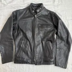 超美品‼️最新型schott641XX 36インチ Schott N.Y.C ショット 641XX 60s シングル レザー ライダース