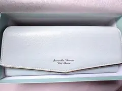 Samantha Thavasa 長財布 バイカラー ブルー ピンク