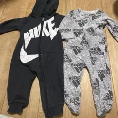 Nike adidas 60-70cm ロンパースセットのサムネイル