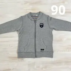 ミキハウス カットソーブルゾン 90