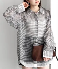 tiptop シアーレイヤードシャツのサムネイル