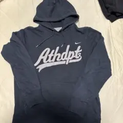 NIKEレアカラー 00s スウェット パーカー 刺繍ロゴ　短丈　値下げ可