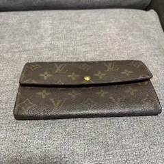 【美品】ヴィトン　モノグラム　長財布　ポルトモネクレディ