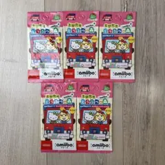 とびだせ どうぶつの森 amiiboカード サンリオ 5パックのサムネイル