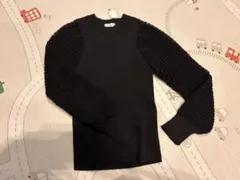 アースミュージックアンドエコロジーシアートップス、黒、M