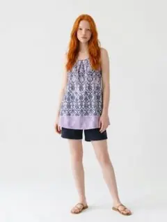 DKNY　シルクのノースリーブトップスのサムネイル