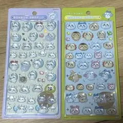 【正規品】　ボンボンドロップシール　ちいかわ　モモンガ　みんなニコニコ　セット
